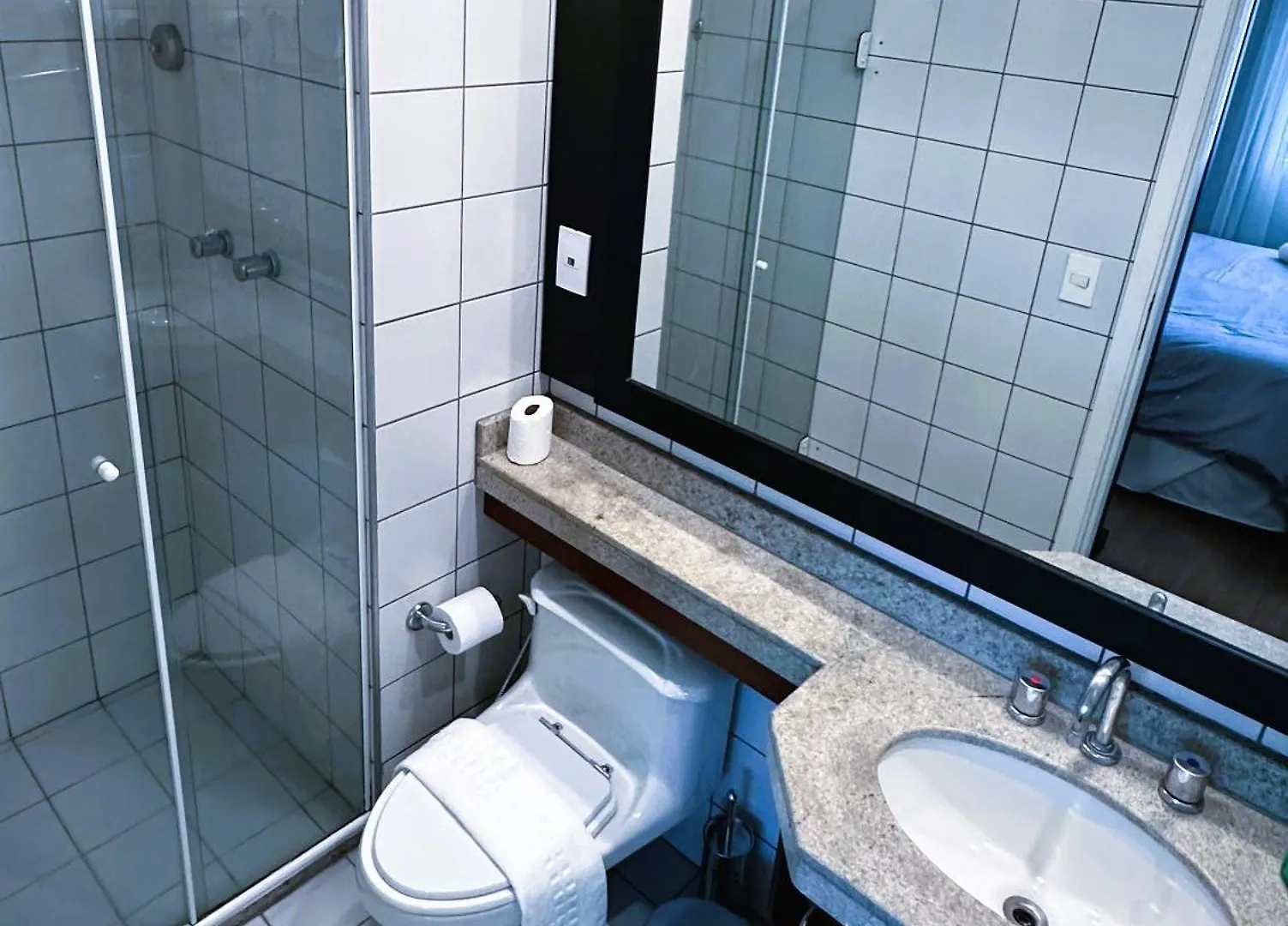 Flat 1414 Luxo No Hotel Mla Ibirapuera Com Vaga San Paolo 0*,